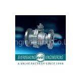 150 LB WCB ANSI 16.5 16.47 Flange Cast Iron Ball Valve / Stainless Steel Ball Valve thumbnail-1