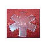 Customized PC ABS Plastic Molded Parts For Polygonal Sheet With HASCO Mould Base thumbnail-1