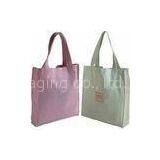 Colorful Promotional 100% Cotton Carrier Bags / Washable Reusable Eco Shopping Bags