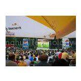 Outdoor LED Video Display Board P 25 , Mansion Wall High Definition LED Display