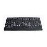 Silicone Rubber P68 Dynamic Rated and Ruggedized Military Grade Keyboard With 106 Key