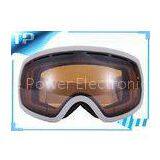 OTG PC Brown Prescription Custom Snow Goggles Anti - Slip For Men