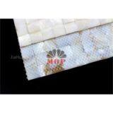 White Pearl Shell Wall Mosaic Mirror Tile thumbnail-3
