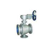 Trunnion ball valve