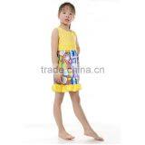 Kids Clothes Cotton Manufacturing Wholesale Childrens Designer Boutique Clothing Girls Ruffles Dress thumbnail-3