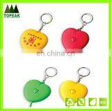 Promotion Heart Shaped Measuring Tape With Keychain thumbnail-1