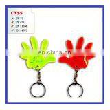 Cheap Double Reflective PVC Keychain