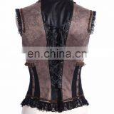 Steam Punk Open Bust Top Corset thumbnail-2