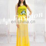 African Stripe Traditional Long Maxi Skirt Long Skirt Models With Bead thumbnail-1