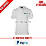 Customised logo printed official polo tshirt