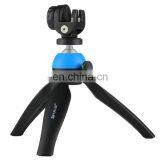 Newest camera Tripod ,PULUZ Pocket Mini Tripod Mount with 360 Degree Ball Head & Phone Clamp for Smartphones(Blue)