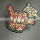 Hot Sale Wholesale Custom Digital Printed Embroidery Patch for Garment thumbnail-3