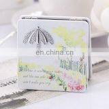 PROMOTIONAL MAKE UP SQUARE POCKET FORTABLE COSMETIC MIRROR