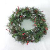 Artificial christmas wreath