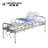 Bedridden Patient Manual Crank Medical Bed With Adjustable Headrest thumbnail-5