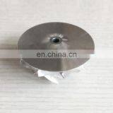 RHF5H 43.26/56.00mm 6+6blades High Performance Turbo Billet/milling/aluminum 2618 Compressor Wheel for VF38/VF40/VF54 thumbnail-3