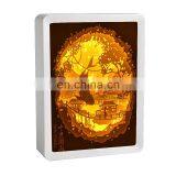3D Light and Shadow Night Lamp Paper Carving Art Photo Frame Box thumbnail-4