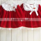 Wholesale new red cute children baby boutique costume soft fabric children fall winter clothes