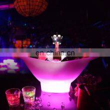 Factory Price Promotional Plastic Bar Ice Bucket With LED RGB Light thumbnail-3