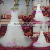 New Gorgeous Tiered Tull Skirt Real Pictures Wedding Dress China