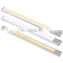 Smart Human Body Infrared Induction Night Light Cabinet Wardrobe Light USB Charging LED Night Light Under the Cabinet