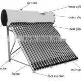 Solar Thermal Vacuum Tube Solar Water Heating System