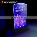Led Acrylic Table Menu Display Holder thumbnail-2