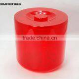 Factory Wholesale Douable Wall Round Ice Bucket With Lid thumbnail-3