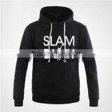 Hot Sale OEM Design Black Gym Short Sleeve Hoodie for Team thumbnail-4