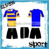 Custom Made Fashion Blue Soccer Jersey Latest Design thumbnail-6