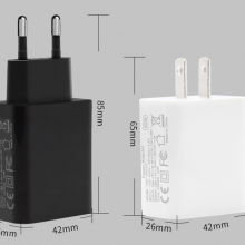 Mobile Phone Chargers, QC3.0 + PD Type C Accessories EU/US Travel Adapter OEM Service thumbnail-2