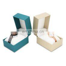 New Luxury Paper Leather Cases Fashionable Customized Logo Paper Watch Box thumbnail-2