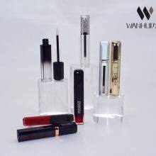 LP001 Hot Sale Empty Cosmetic Liquid Lip Gloss Tube Container Lipstick Screen Printing Square Hot Stamping Screw