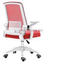 Nordic Manufacturer Selling Home Office Furniture Leather Back Mesh Swivel Lumbar Support Ergonomic Mesh Office Chair From China thumbnail-3