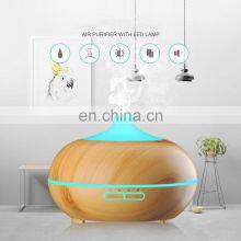 Private Label Wooden USB Electric Ultrasonic Essential Oil Aroma Diffuser thumbnail-2