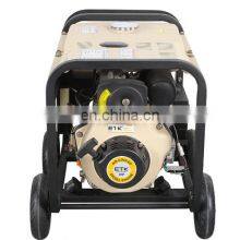 Tragbarer Dieselmotor-Generator mit 4 Rädern. Dieselmotorgeneratorsatz mit CE-Zertifikat thumbnail-2