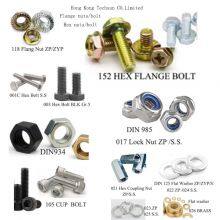 Flange Nuts Flange Bolts S.S. or ZP thumbnail-1
