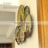 European Style Hand Drawing Wall Hanging Decorative Plate Ornaments thumbnail-4