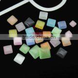 Flatback Square Shape Material Cat's Eye Stone at Best Factory Price #mixed Color Wholesale 4/6/8mm thumbnail-1