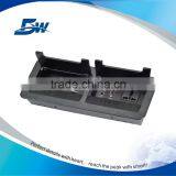 Aluminum Wiredrawing Finished Table Mounted Socket thumbnail-1