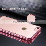0.6MM Anti-Scratch Newest Transparent TPU Back Cover With Soft Electroplate Phone Case TPU Mobile Case for Iphone 6 Quality Choice thumbnail-5