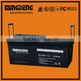 Hot selling 12voltage 200ah agm storage rechargeable Of manufacturer for selling