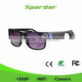 Smart Wearable Full HD Sunglasses Camera 1080P 30fps 720P 60fps Camera Glasses Wifi thumbnail-2