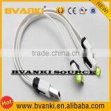 Factory Supplying 3 in 1 Micro USB Cable With Top Quality Flat Noodle 3 in 1 Usb Cable thumbnail-1