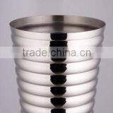 Ribber Stainless Steel Wine Chiller/Ice Bucket