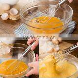 Hot Sale Rainbow Silicone Whisk With Colorful Handle Silicone Kitchen Utensils for Blending, Whisking, Beating & Stirring thumbnail-4