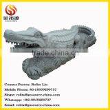 Stone Crocodile Statue