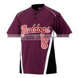 Two Button Placket Products Baseball Jerseys Wholesale With Two Button Baseball Jersey thumbnail-2