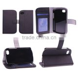 STANDING WALLET CASE FOR BLACKBERRY Q10 COVER WITH MAGNETIC FLAP CLOSURE