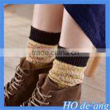 MHo-217 Hot Selling Autumn Japanese Retro Style Cotton Socks Women in Tube Socks Piles of Socks thumbnail-1